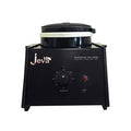 Single Wax Heater - Black Metal Professional Wax Warmer for Smooth Hair Removal