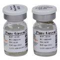 Natural Eyes Pure Green Yearly Disposable Contact Lenses