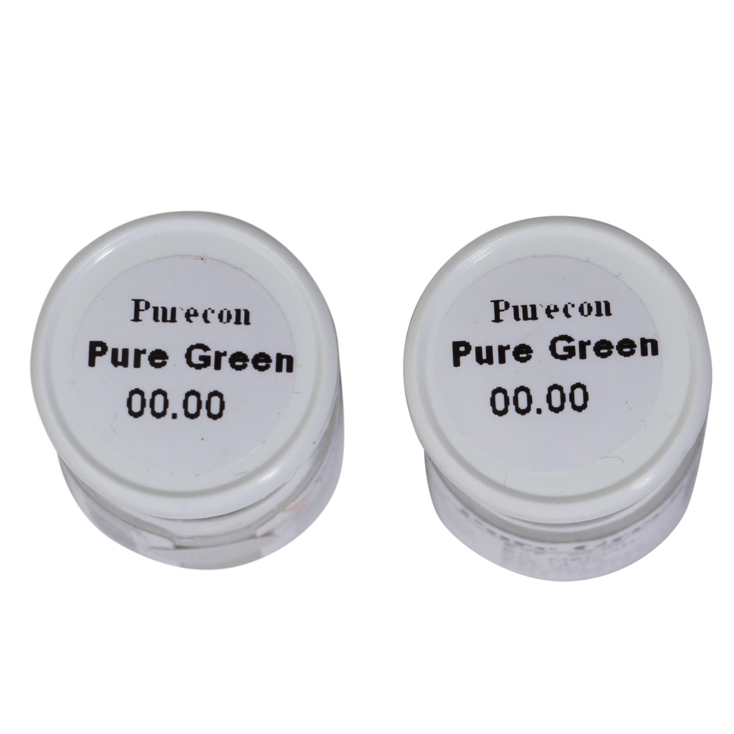 Natural Eyes Pure Green Yearly Disposable Contact Lenses