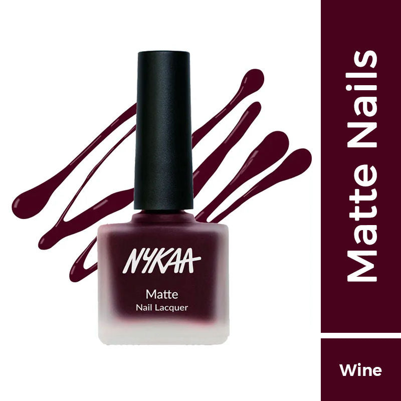 Matte Nail Enamel - Ruby Blaze 120